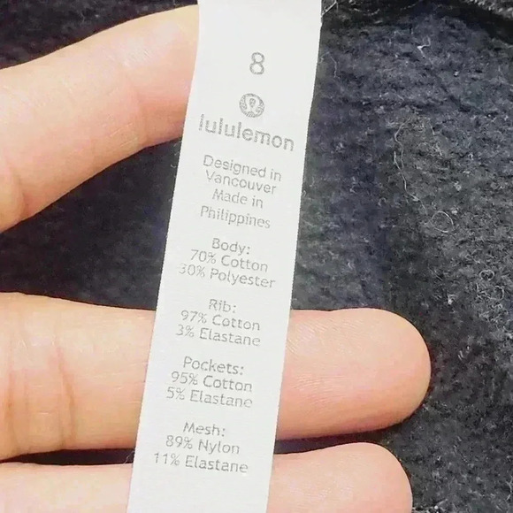 Lululemon full zip Hooded Women's Sweatshirt Size 8 - Picture 6 of 8